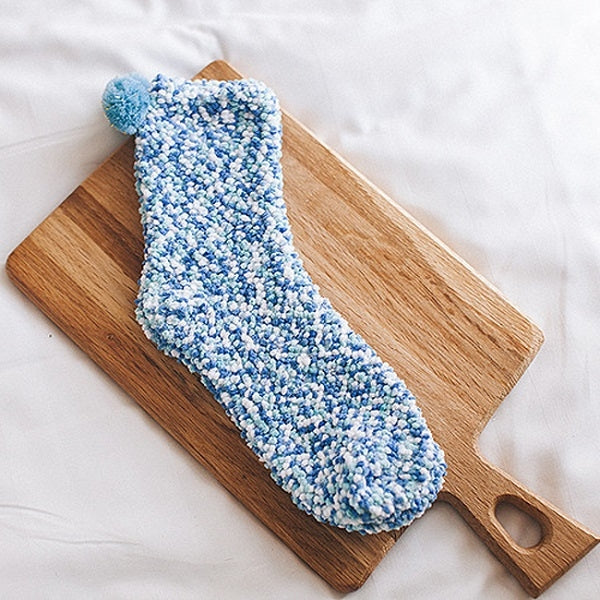 3 Pairs Christmas Women Fluffy Socks Warm Winter Cosy Lounge Socks