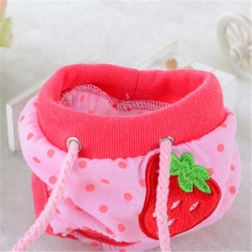 Cute Cotton Light and Breathable Pet Physiological Underwear, Size:L