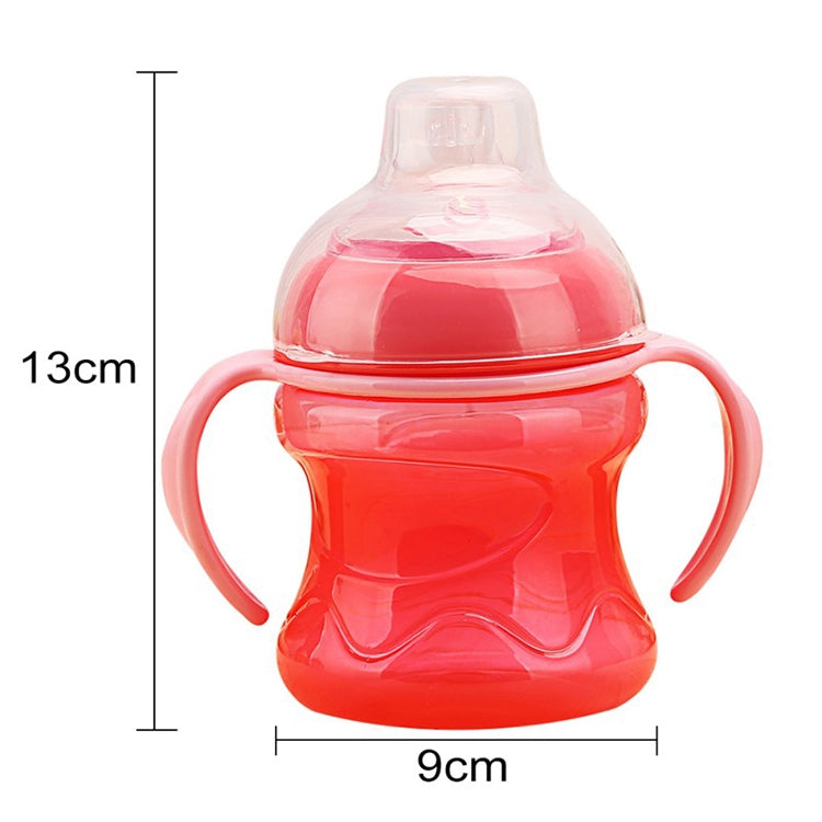 Feeding Bottles Cups for Babies Kids Water Milk Bottle Soft Mouth Baby Feeding Bottle Infant Training With Handle