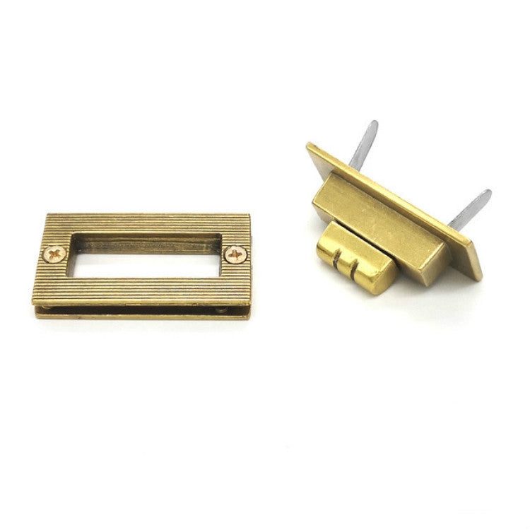 10 PCS Handbag Hardware Accessories Gilt Metal Lock