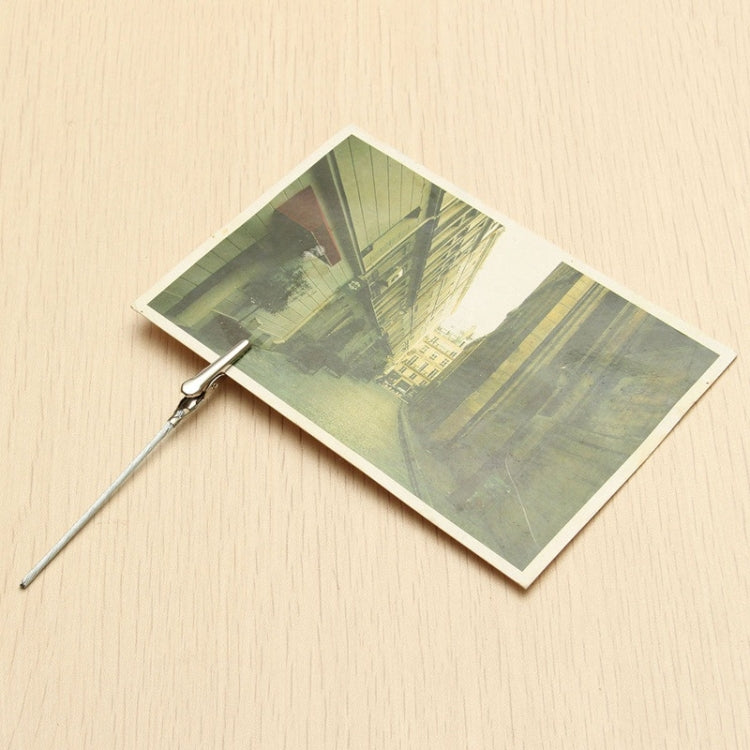 40 PCS Metal Wire Rope Alligator Clips, Size:8cm