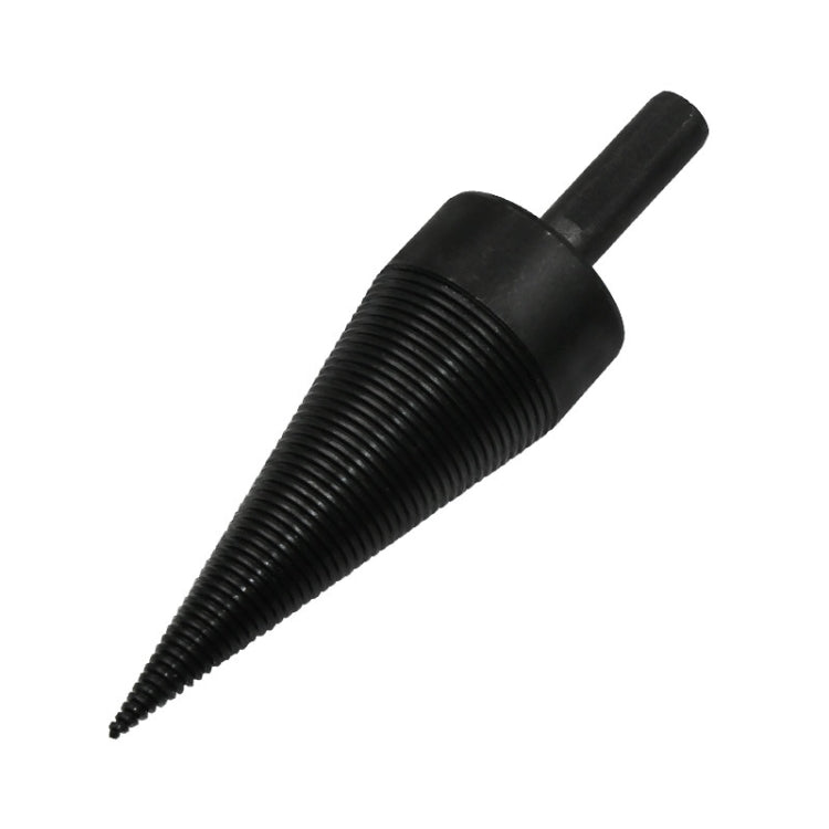 38mm Household Firewood Tools Electric Wood Machine Split Cone Drill (Tail with Ladder)