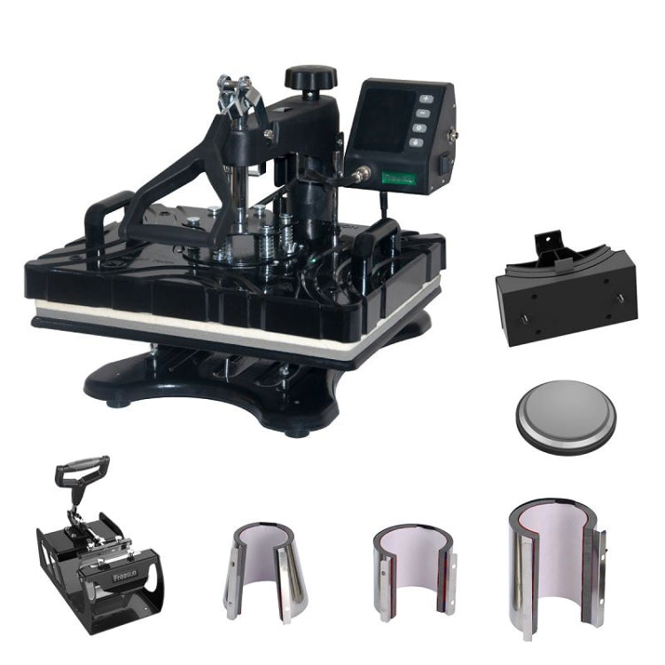 [US Warehouse] 8 in 1 110V 800W Heat Press Machine, Size: 38x30cm