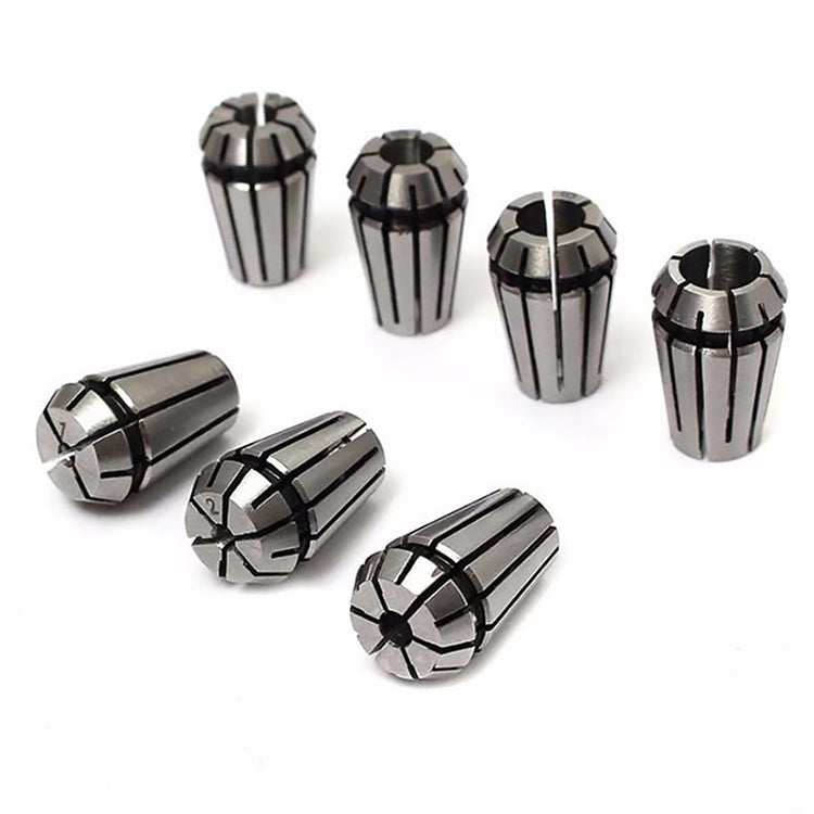 Engraving Machine Motor Shaft Extension Rod ER11-5mm + 7 Chuck Collet Set