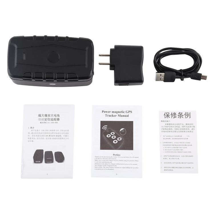 TL209C 240-day Standby 20000mAh Car Truck Vehicle Tracking 4G GPS Tracker, US Plug