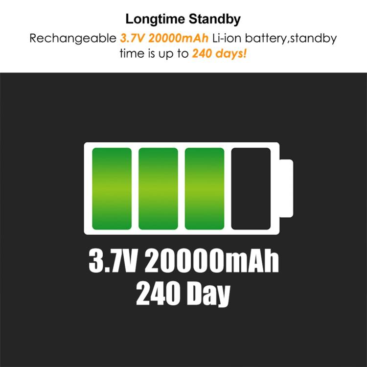 TL209C 240-day Standby 20000mAh Car Truck Vehicle Tracking 4G GPS Tracker, US Plug