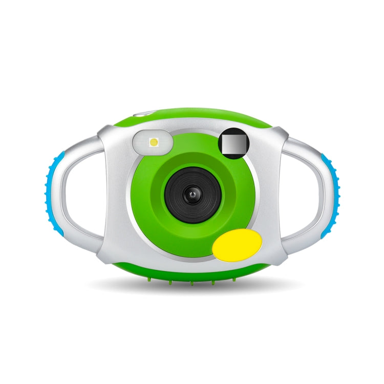 Portable TFT 1.44 inch Screen Prime Lens Max 5MP Image Size Soft Silicone Shell Children Digital Camera with Lanyard, Support Funny Photo Frame & Funny Key Sound