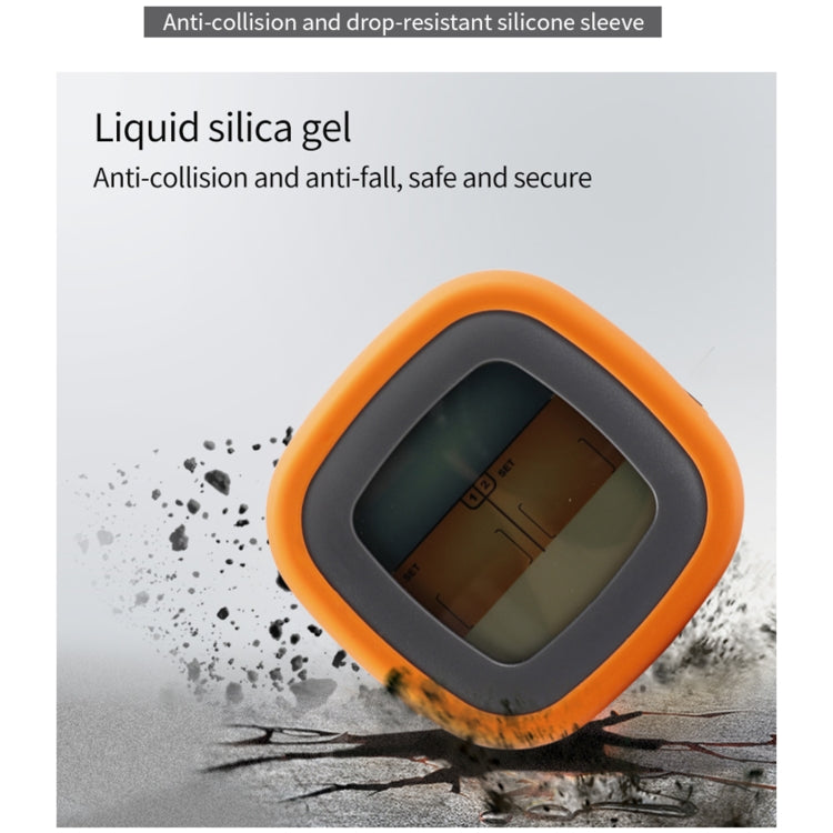 TS-6601-2 Kitchen Baking Touch Digital Double-Needle Color Screen Food Thermometer