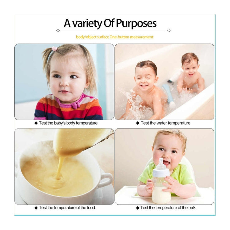 [HK Warehouse] DT-8836 Non-contact Forehead Body Infrared Thermometer,  Temperature Range: 32.0 Degree C - 42.5 Degree C