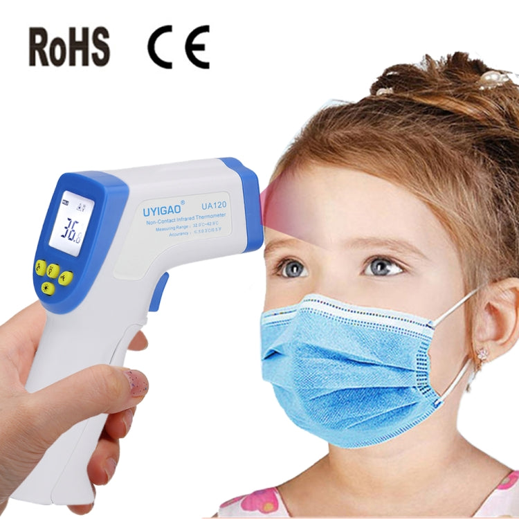 [HK Warehouse] UA120 Non-contact Forehead Body Infrared Thermometer