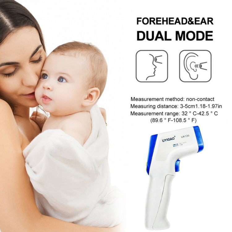 [HK Warehouse] UA120 Non-contact Forehead Body Infrared Thermometer