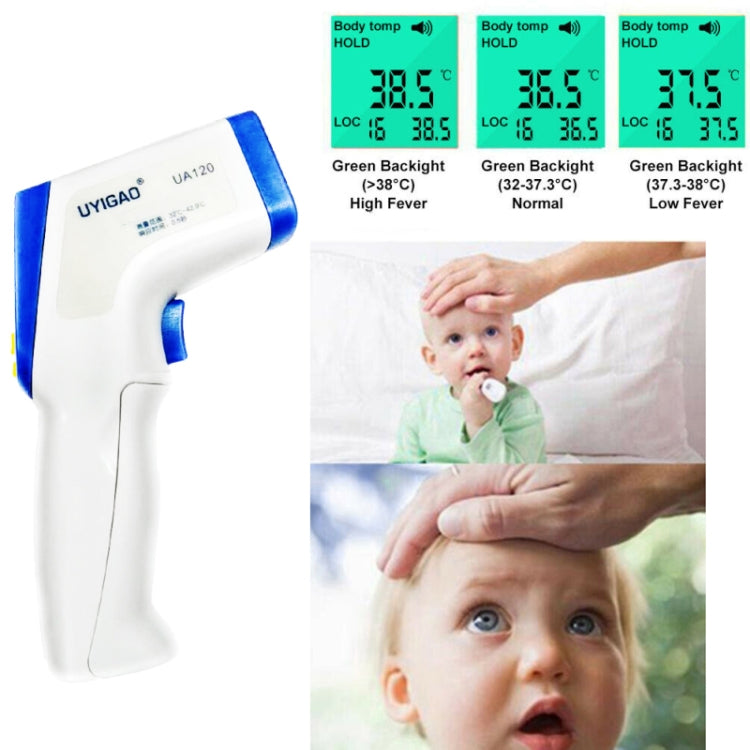 [HK Warehouse] UA120 Non-contact Forehead Body Infrared Thermometer