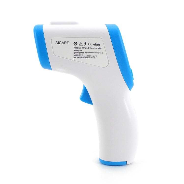 [HK Warehouse] A66 Non-contact Forehead Body Infrared Thermometer, Temperature Range:   32.0 Degree C~ 42. 9 Degree C