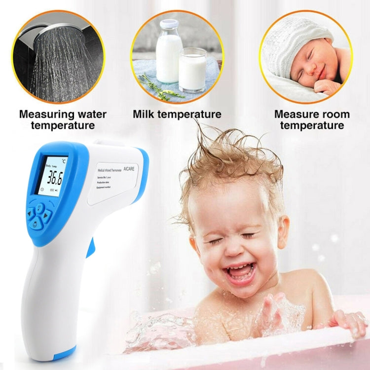 [HK Warehouse] A66 Non-contact Forehead Body Infrared Thermometer, Temperature Range:   32.0 Degree C~ 42. 9 Degree C