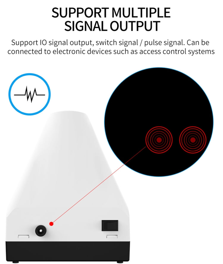 K3 Pro Handsfree Non-contact Forehead Body Light-sensitive Distance Sensor Infrared Thermometer, 2.8 inch LCD Display Screen