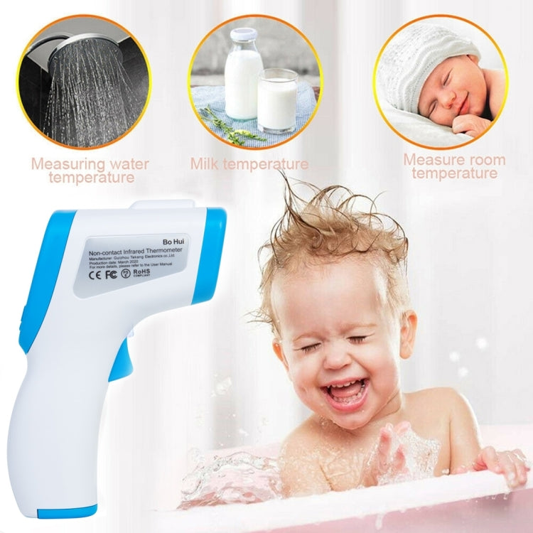 [HK Warehouse] BOHUI T-168 IR Infrared Thermometer Forehead Surface Digital Non-contact Electronic Thermometer, Temperature Range: 32 degrees Celsius to 42.9 degrees Celsius