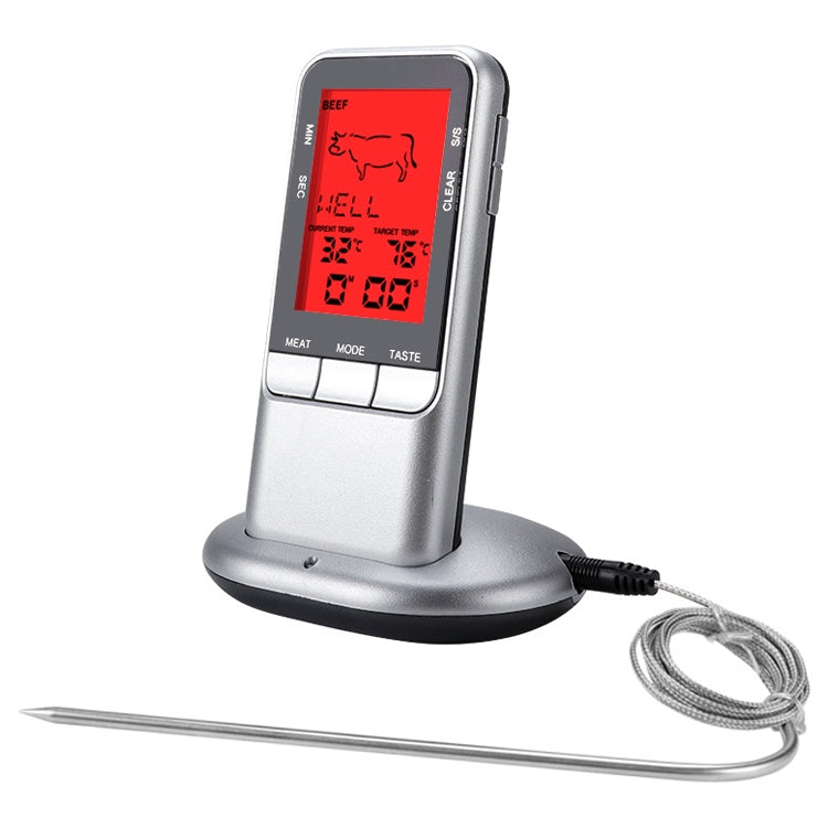 TS-78 Digital Kitchen Food Cooking BBQ Wireless Thermometer with Timer Alarm