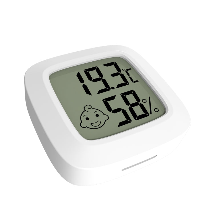 YS28 Temperature And Humidity Measuring Baby Room Temperature Meter (White)