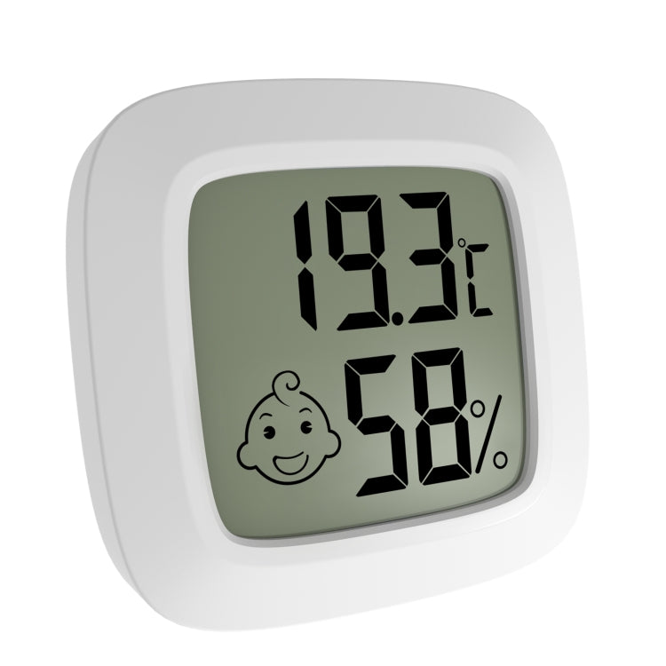 YS28 Temperature And Humidity Measuring Baby Room Temperature Meter (White)