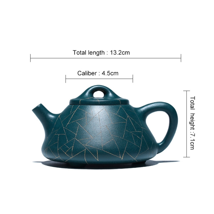 Golden Grain Handmade Yixing Clay Teapot Tea Boiler