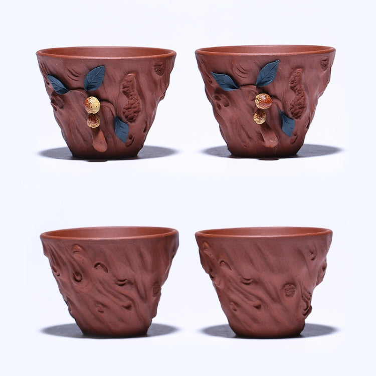 Peach Pattern Mini Boccaro Tea Cup