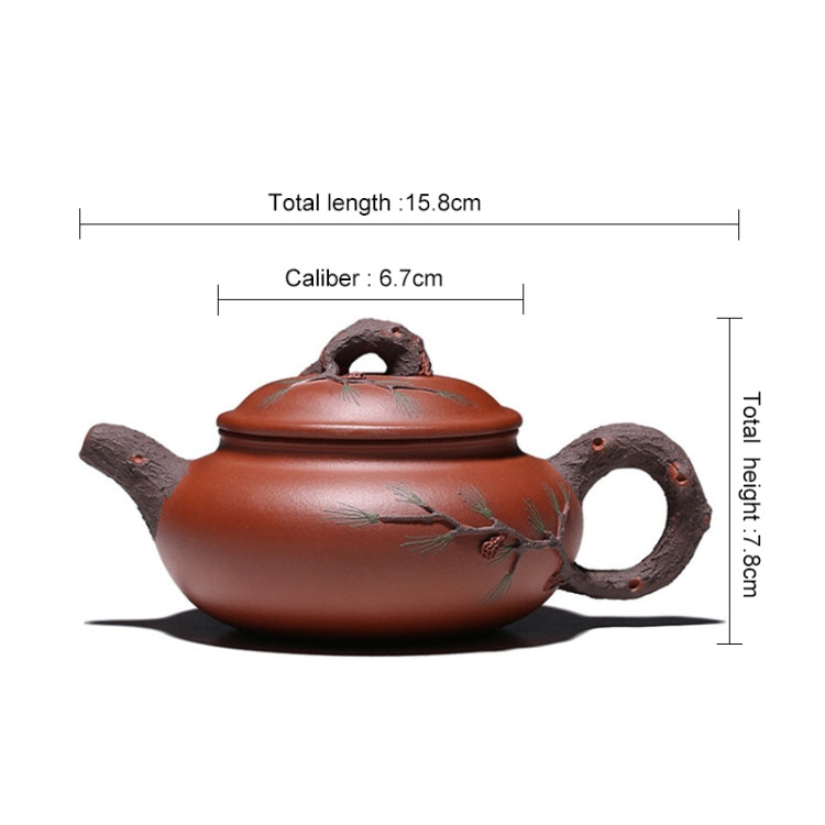 Sturdy Pines Design Handmade Yixing Clay Teapot Tea Boiler Kung Fu Tea Set Gift