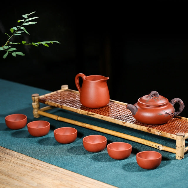 Sturdy Pines Design Handmade Yixing Clay Teapot Tea Boiler Kung Fu Tea Set Gift
