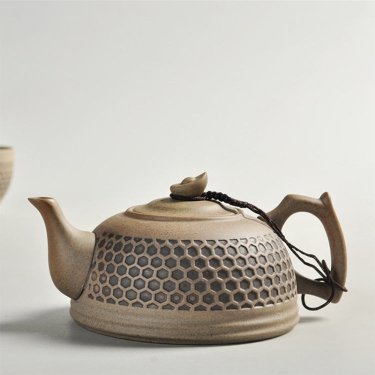 7 in 1 Stoneware Ceramic Teapot Tea Cup Kung Fu Tea Set