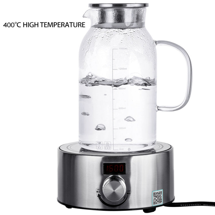 Large-capacity High-borosilicate Heat Resistant Filter Glass Cold Tea Pot, Capacity: 1200ml