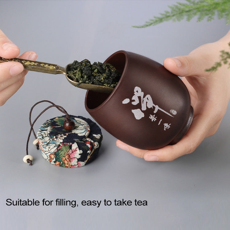 6 PCS Ceramic Tea Cans Mini Storage Tanks