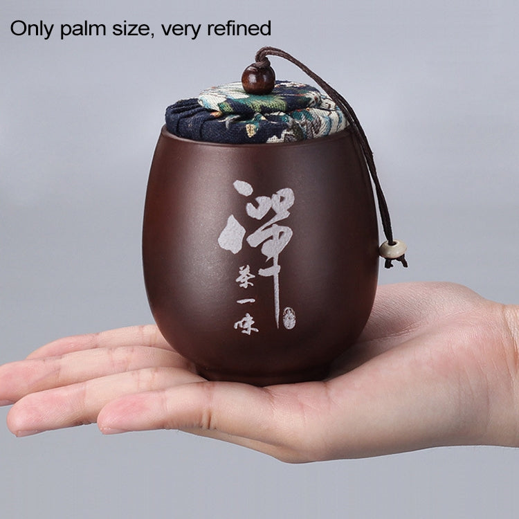 6 PCS Ceramic Tea Cans Mini Storage Tanks