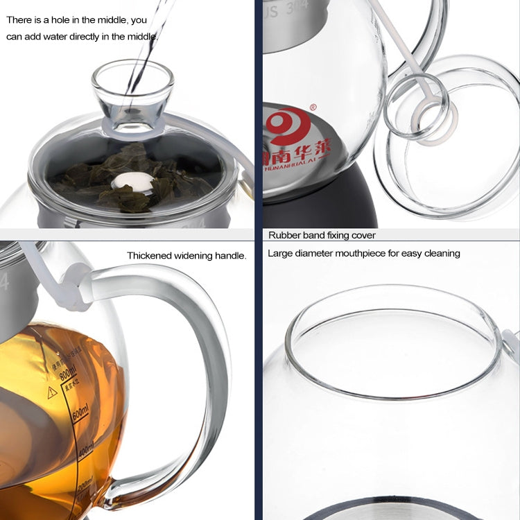 Household Glass Automatic Steam Electric Kettle Cooking Teapot
