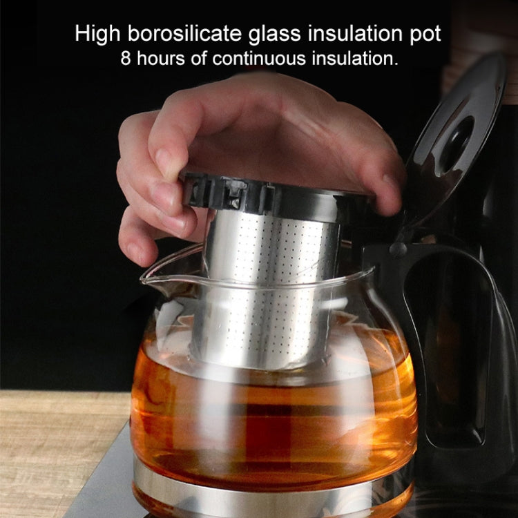 Automatic Stainless Steel Household Pumping Electric Kettle Tea Set (Black Warm)