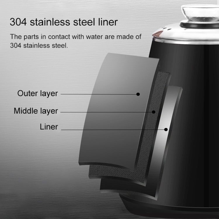 Fully Automatic Water Electric Kettle Home Cooking Water Bottle Pumping Electric Tea Stove Set (Gold Disinfection)