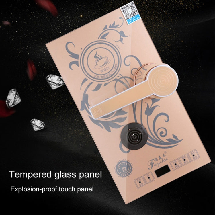 Intelligent Induction Cooker Self-absorption Kettle Household Pumping Tea Set (Gold Rubber)