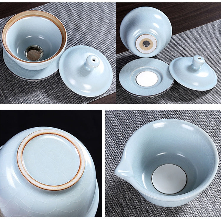 Portable Travel Kung Fu Teaware Tea Cup Set