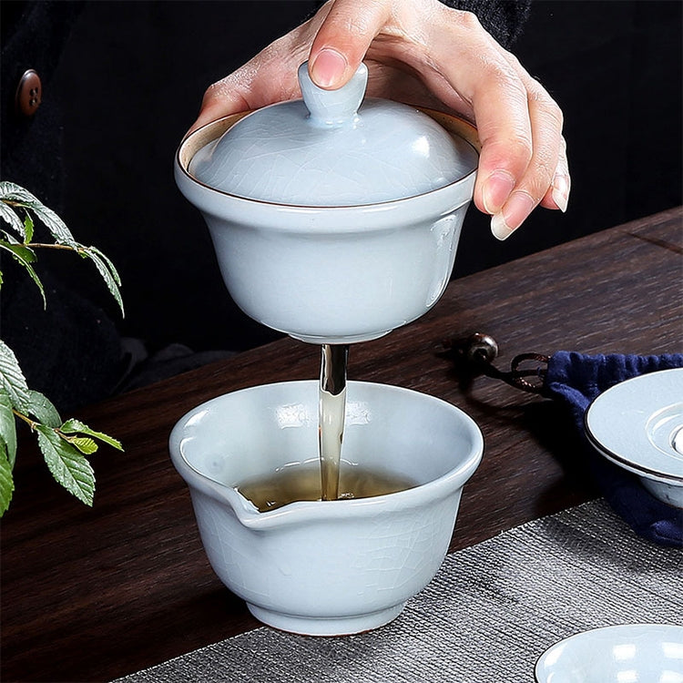 Portable Travel Kung Fu Teaware Tea Cup Set