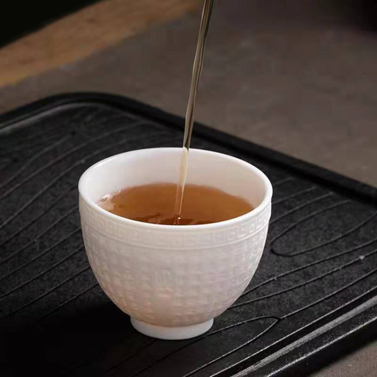 Portable Travel Kungfu Teaware Office Ceramics Teacup, Capacity: 122ml