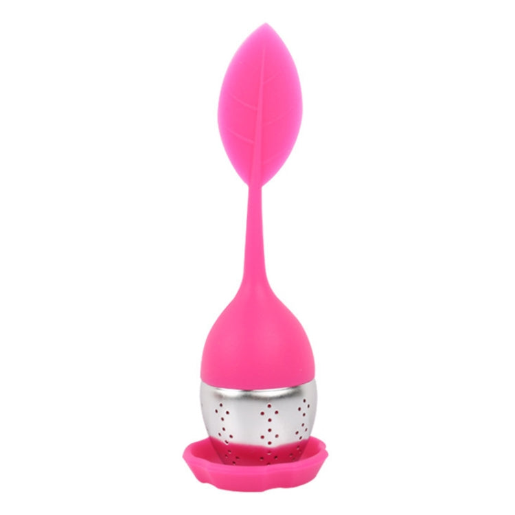 Stainless Steel Leaf Shape Silicone Tea Bag Tea Strainers
