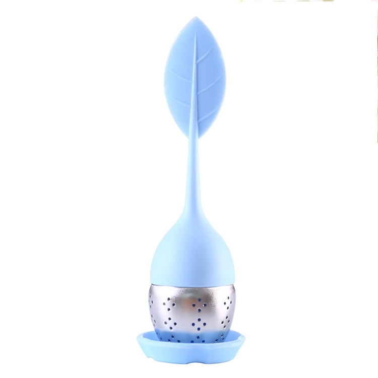 Stainless Steel Leaf Shape Silicone Tea Bag Tea Strainers