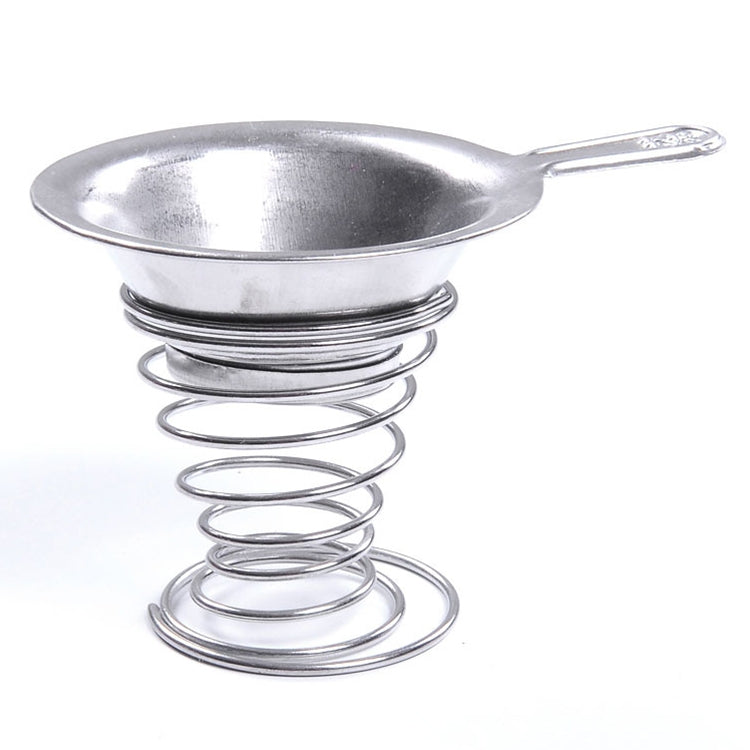 5 PCS 2 in 1 Stainless Steel Tea Drain + Spring Tea Set