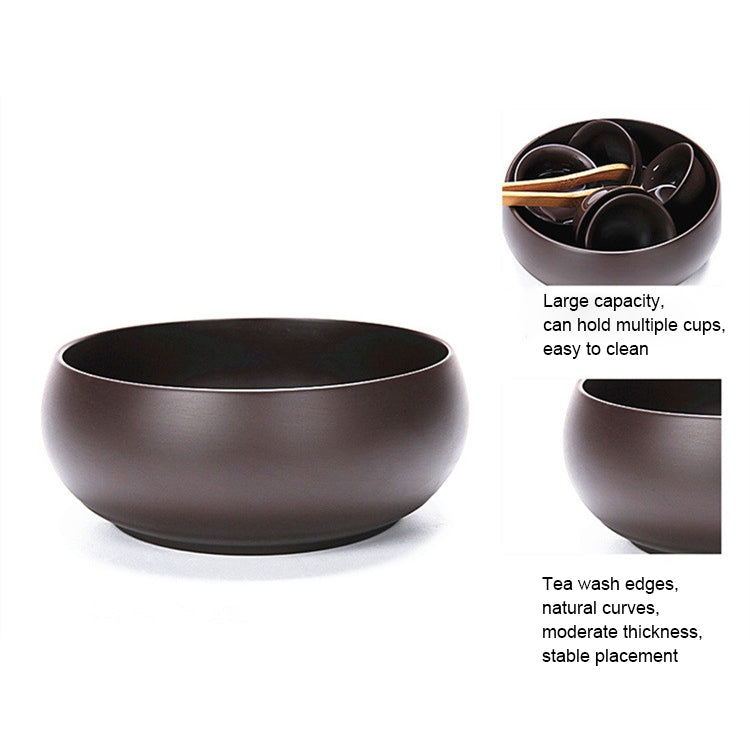 Purple Sand Tea Wash Large Ore Purple Mud Kongfu Tea Set Cup Tea Accessories