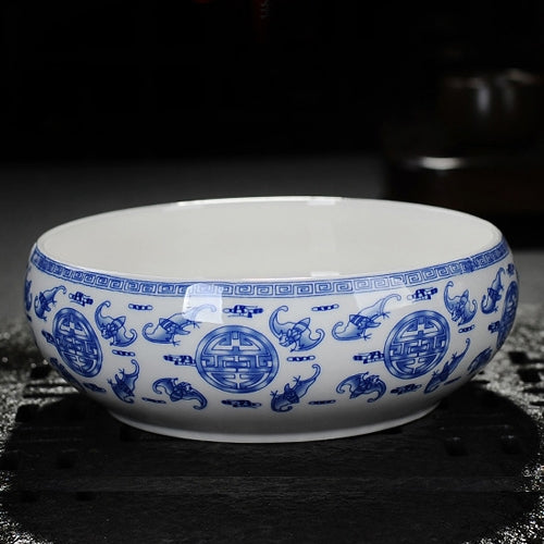 Blue and White Jade Tea Wash Ceramic Tea Wash Tea Accessories