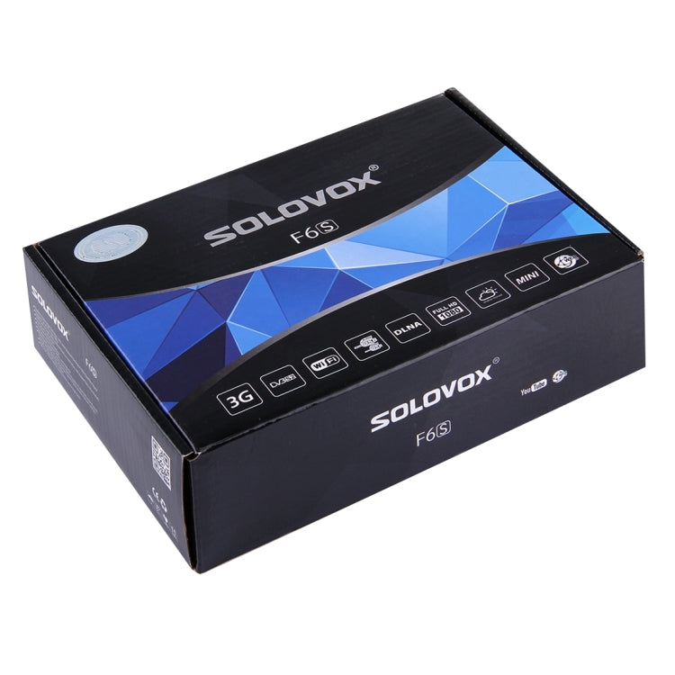 Original SOLOVOX F6S HD Digital Satellite Receiver Support 2 x USB, USB WiFi & 3G modem / HDMI + AV / YouPorn / Ethernet LAN