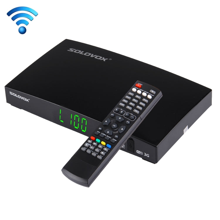 Original SOLOVOX F8S HD Digital Satellite Receiver Support 2 x USB, USB WiFi & 3G modem / HDMI + SCART / YouPorn / Ethernet LAN