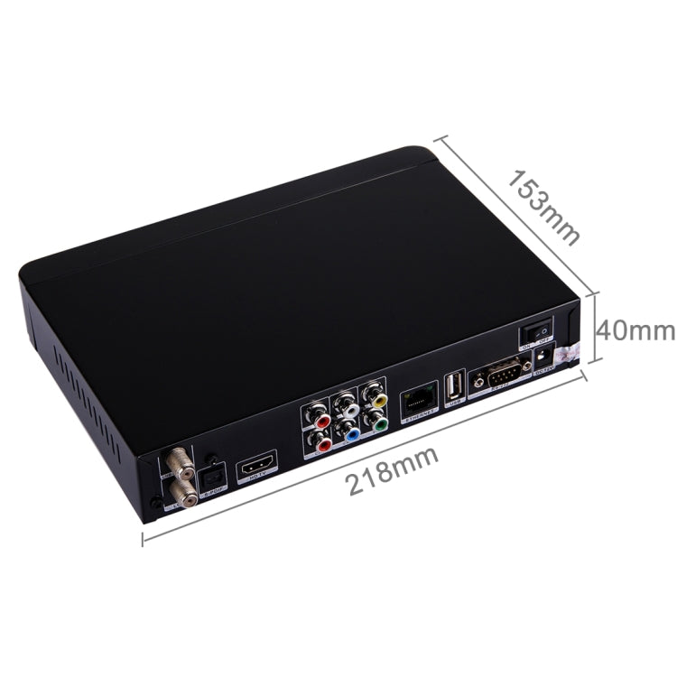 Original SOLOVOX F7S HD Digital Satellite Receiver Support 2 x USB, USB WiFi & 3G modem / HDMI + AV(R/L/CVBS, YCbCr) / S-PDIF / YouPorn / Ethernet LAN