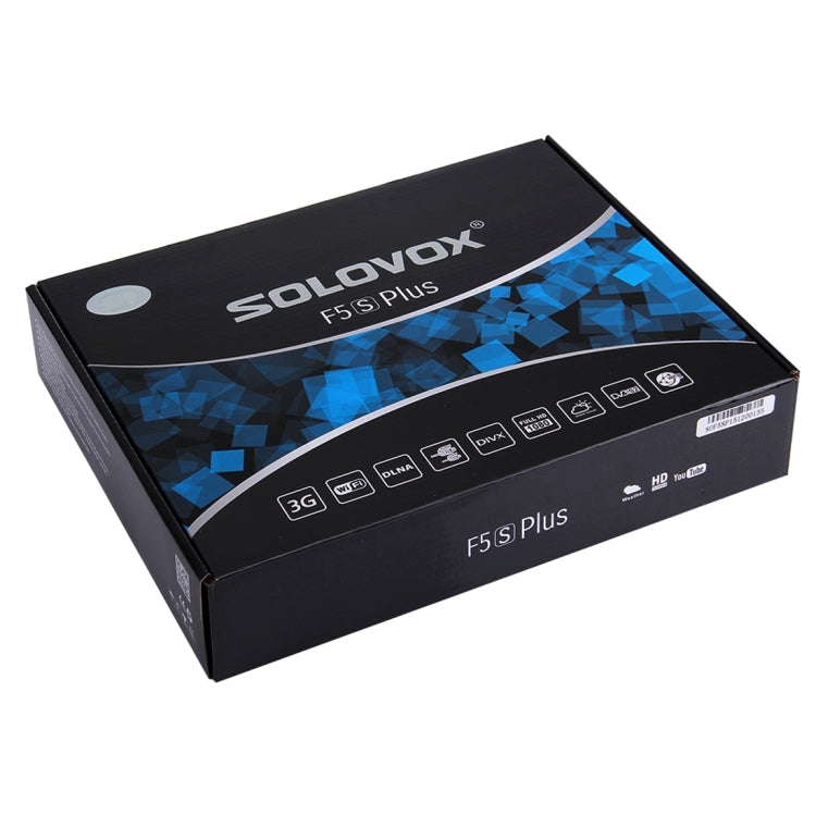 Original SOLOVOX F5S PLUS HD Digital Satellite Receiver, Support 1 x USB, USB WiFi & 3G modem / HDMI + SCART / YouPorn / Ethernet LAN