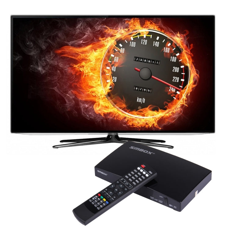 SMBOX SM8 FHD 1080p TV Box HD TV Receiver with Remote Control, Support 3G / WiFi / DLNA / DIVX / DVB-S2 / WEB TV