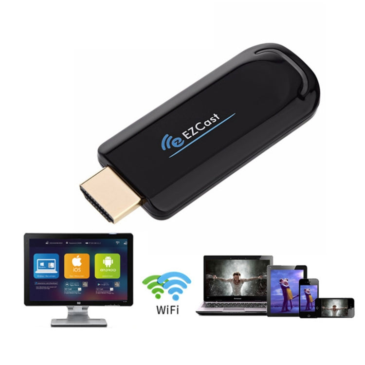 EZCast 5G Wireless WiFi Display Dongle Receiver Airplay Miracast DLNA 1080P HDMI TV Stick for iPhone, Samsung, and other Android Smartphones