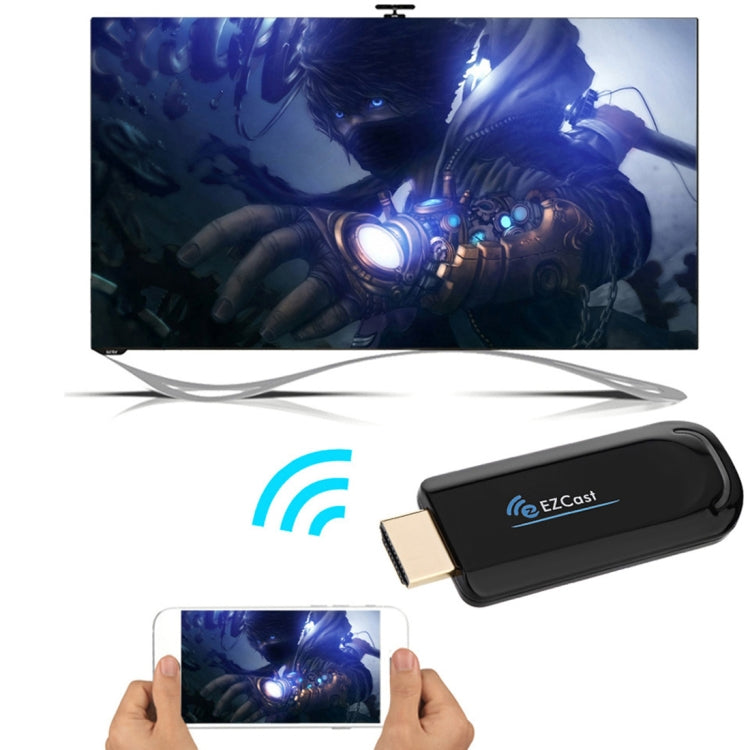 EZCast 5G Wireless WiFi Display Dongle Receiver Airplay Miracast DLNA 1080P HDMI TV Stick for iPhone, Samsung, and other Android Smartphones